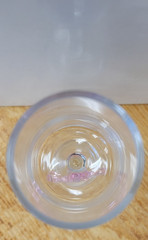 Runway Brand Crystal Champagne Flute with Bow on Handle