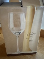 NIB Set Of 4 Lenox Tuscany Classics Collection Wine Goblet Glasses