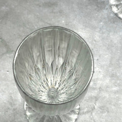 4 Mikasa Park Lane Crystal Glass Champagne Flutes Goblets 8 3/4″ Excellent