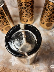 4 ROCK of GIBRALTER Prudential Highball Tumbler Glasses Set VGC 1965 MCM