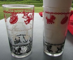 Set of 2 Vintage Libbey Children’s Tumblers – Glasses – Cute!!!