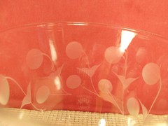 Libbey Crystal Carlton Pattern (Dots Design) Water Goblet 7″