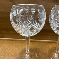 Waterford Crystal Millennium Peace Dove Wine Water Toasting Goblets Lot of 2