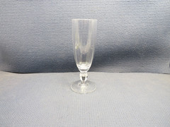 Oscar De La Renta Crystal Chardonnay Pattern Champagne Flute 6 7/8″ x 2 1/4″