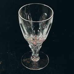 ROYAL LEERDAM QUEEN JULIANA WINE GLASS, Cut Crystal 4 1/2″, 3 Oz, NETHERLANDS