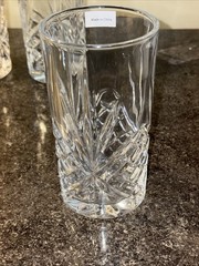 Godinger Dublin Highball Glasses – Set of 4–With Labels—5.5 Inches Deep