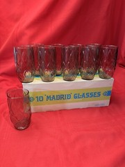 1 Vintage Anchor Hocking Madrid Amber Tumbler Glass 10–13oz Depression Style NEW