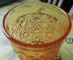 Vintage EAPG Daisy & Button Water Tumbler 1884 Very Nice