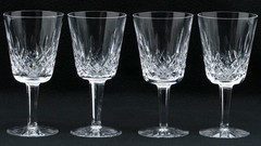 Waterford Crystal Lismore 6 7/8″ Water Goblet Stems – Set of 4 (A)