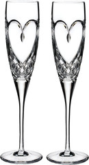 Waterford Love True Love Toasting Flute Pair