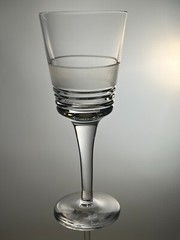 Stunning Miller ROGASKA SATEEN Water Goblet 9 1/8″ tall EUC