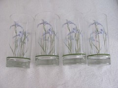 Corelle/Corning Shadow Iris 10 oz Tumbler Glasses – Set of 4