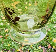 Sevres Tea Gold Flat Tumbler Glass Verre Gobelet A The Cristal Grave Or Baccarat