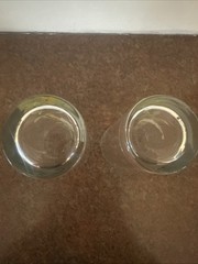 Vintage Fall Nesting Transfer Ware And Hydrangeas Glasses Excellent Condition.