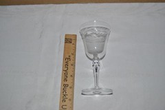 ARCADIA by REIZART / GORHAM CRYSTAL – 5 ½” WINE GLASS – LOOK !!!