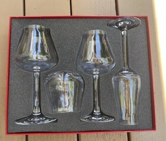 Baccarat Chateau Degustation Glasses Set Crystal 4 Pieces France