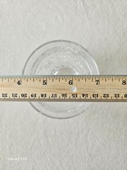 Set of 4 VTG Duncan Miller Sandwich Glass Tumbler Approx 4.5″H x 3″W–EXCELLENT