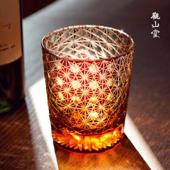Se Of 4 Colored Crystal Handmade Whiskey Glasses Gift Packing Birthday Gift 9oz