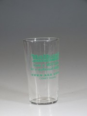 Vintage Advertising Crystal Glass Nathan’s Hot-Dog Advertising Tumbler #2 c.1955