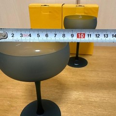 Sghr If Frosted Champagne Glass Pair Glass D8.5cm H13.5cm Indigo Sugahara