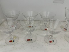 Vintage Fostoria Pine MCM Glasses set of 20!! NEW WITH TAGS