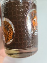 Vintage MCM Libbey African Safari Animal Glasses Set 3 Low Ball Signed M Dia
