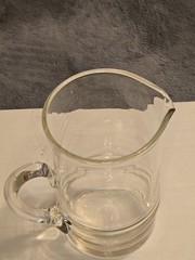 Vintage Iittala Finland Pisaranrengas Ripple Pitcher by Timo Sarpaneva