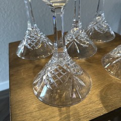 DUBLIN BY GODINGER SHANNON COLLECTION CRYSTAL MARTINI GLASSES. Set Of 5