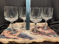 4 Schott-Zwiesel TANGO Cut Crystal Water/ Wine Goblets Glasses Set