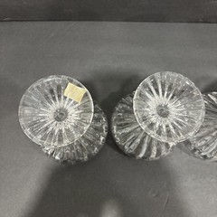 Mikasa Park Lane Crystal Coupe Champagne Sherbet Glasses Set of 5