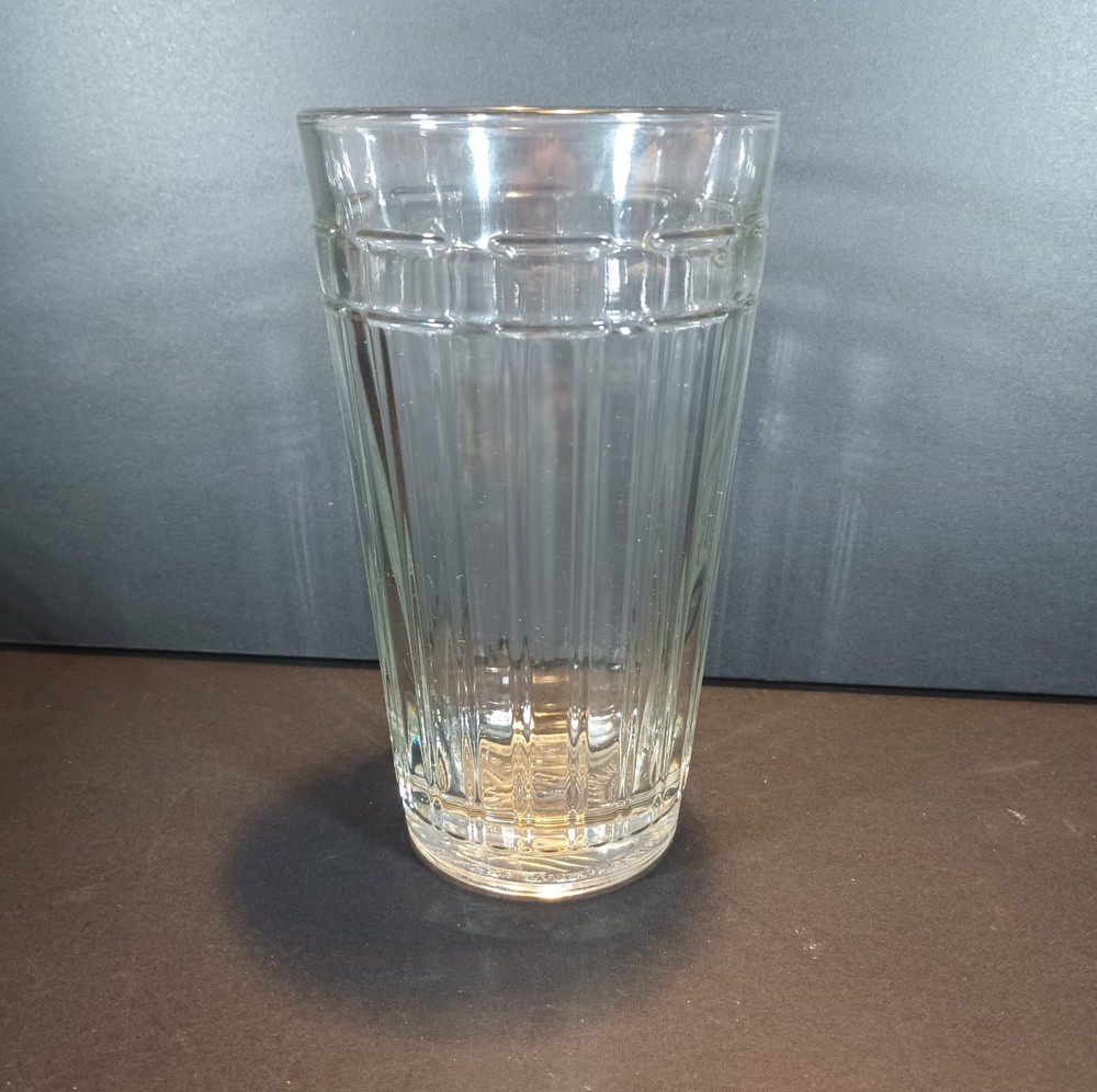 Longaberger Woven Tradition Glasses Tumblers 6″ 16 oz Clear