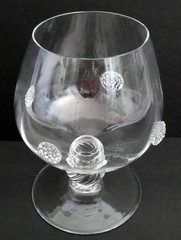 JULISKA CAMERON Brandy Snifter Glass 5.5″ Signed Crystal RARE