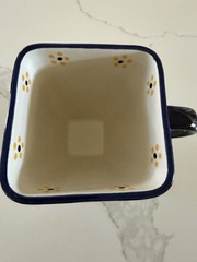 MUG Temptations By Tara Pink blue Gr Floral Lg Sq -7 Avail PRICE FOR EA SeeNote
