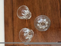 Set of 3 Libbey Duratuff Gibraltar Glasses 8oz #35 Made in USA.