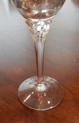 LENOX CRYSTAL «ERIN» PATTERN PLATINUM TRIM WATER GOBLET GLASS (S) 8 5/8″