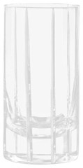 8 QUALIA crystal CLEAR TREND HIGHBALL GLASSES never used! NEW! quality
