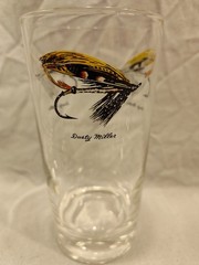Lot Of 7 Vintage Fly Fishing Lures High Ball Glasses