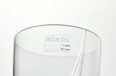 Atlantis “Flight” Single Crystal Champagne Flute 9 1/8” 4oz Signed