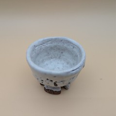 sake cup　”GUINOMI　HAGI-YAKI”　white01