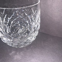 Waterford Crystal POWERSCOURT Old Fashioned Rocks Glass 3.5″ Ireland Vintage