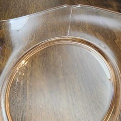 Vtg French Luminarc Pink GlassWare Lot champagne flute +