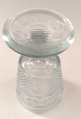 Johnson Brothers Everyday Clear Glass Goblet 6 5/8″ Vintage