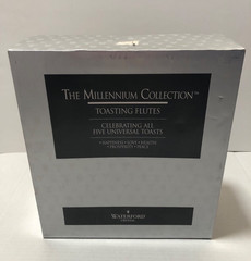 Waterford Crystal The Millenium Collection «Peace» Vintage Toasting Flutes
