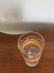 Libbey 16 Ounce Tumbler Iced Tea Glass; Home Family Friends Memories Excellent
