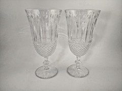 Set of 2 Godinger Sutton Place 7 3/8″ Iced Tea Glasses
