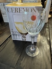 New In Box Crystal Ceremony Echt Bleikristall Wine Glasses Set Of 4 Vintage
