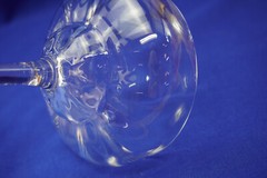 Baccarat Capri Optic (2) Sherbet or Champagne Glasses, 5 1/4″ (B40)
