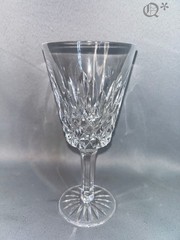 1960s Waterford Crystal Lismore Goblet Old Acid Stamp
