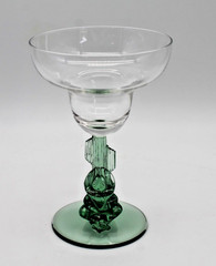 CRISTAL D’ARQUES DURAND LUMINARC SIESTA MARGARITA SOMBRERO JADE CACTUS GLASSE