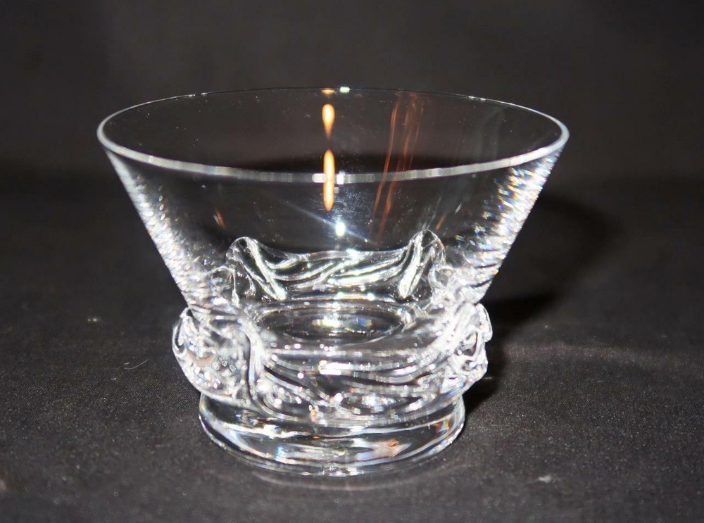 Daum French Crystal SORCY Caviar or Aperitif Glass, 2″ Tall x 2 7/8″